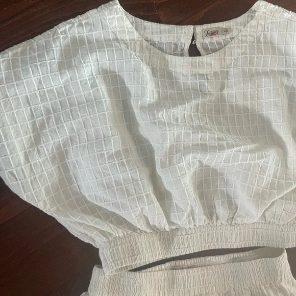 Faherty “Cala” windowpane two piece set - Picture 5 of 5